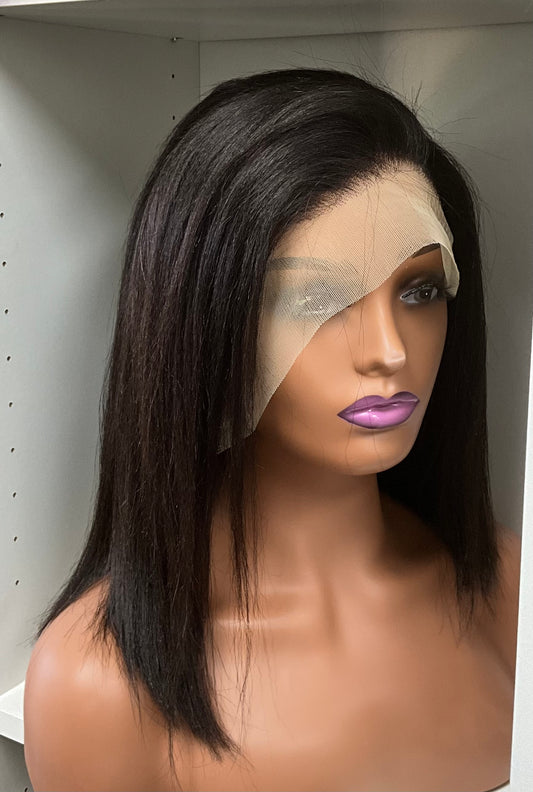 13x4 Yaki Transparent Lace Frontal Wig